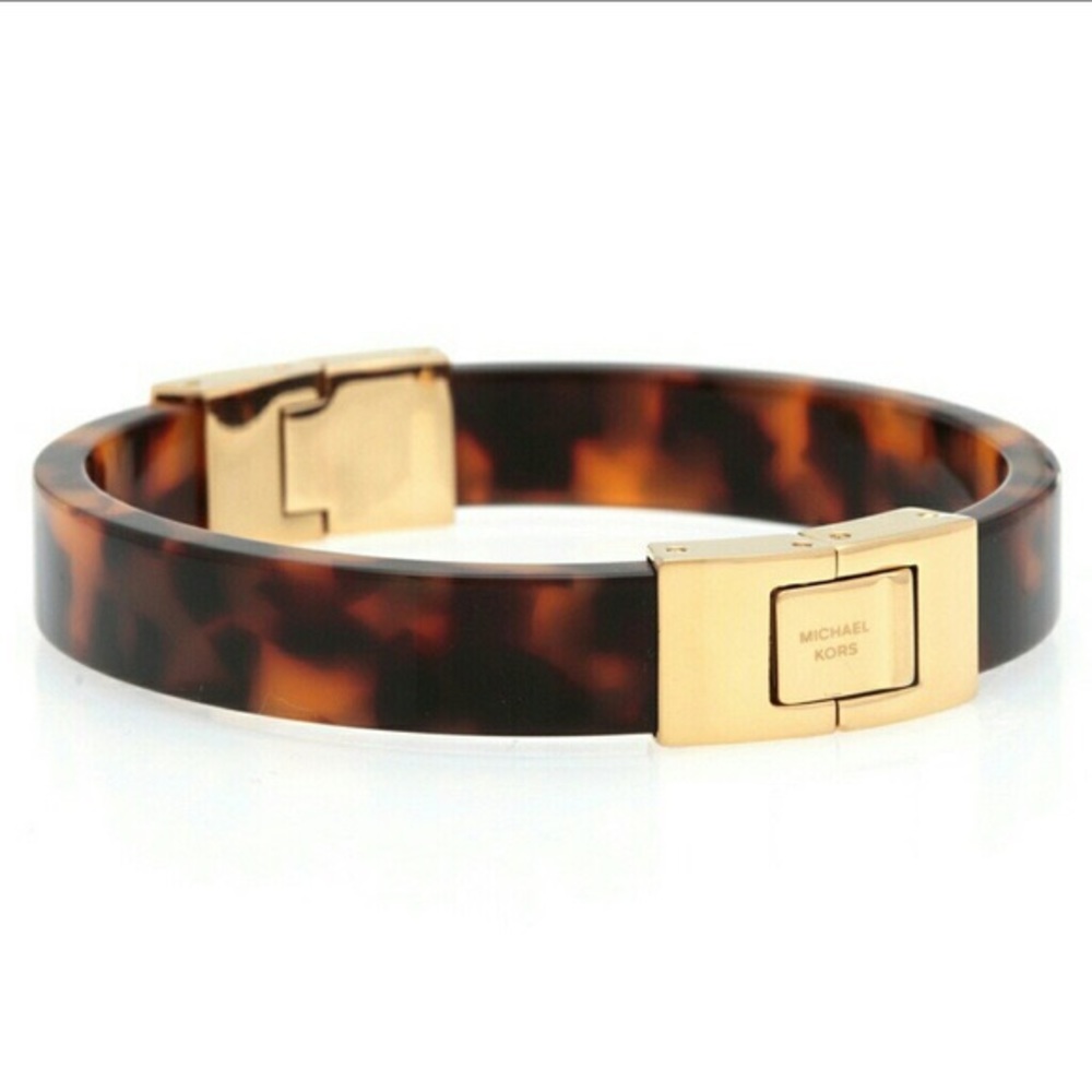 Michael Kors bangle bracelet tortoise